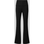 Schwarze Unifarbene ONLY Lina Bootcut Jeans aus Denim für Damen Größe XS 