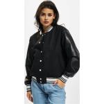 Schwarze ONLY College-Jacken & Baseball-Jacken aus Baumwolle für Damen Größe M für den für den Herbst 