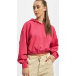 Pinke Unifarbene ONLY Hoody Damenhoodies & Damenkapuzenpullover mit Kapuze Größe L für den für den Herbst 