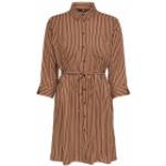 Braune ONLY Herbstkleider für Damen Größe M - versandkostenfrei 