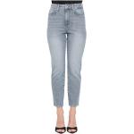 Reduzierte Blaue ONLY Straight Leg Jeans aus Baumwolle für Damen für den für den Sommer 