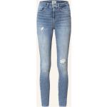 Blaue ONLY 5-Pocket Jeans aus Baumwolle für Damen Größe S 