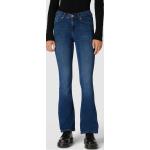 Blaue ONLY Blush 5-Pocket Jeans mit Reißverschluss aus Baumwollmischung für Damen Größe XS 