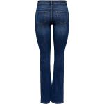 Blaue ONLY Bootcut Jeans aus Denim für Damen Größe XS 