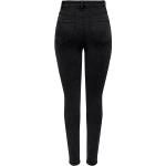 Schwarze ONLY Skinny Jeans aus Denim für Damen Größe M 