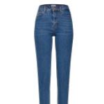 Dunkelblaue ONLY 7/8 Jeans & Ankle-Jeans mit Reißverschluss aus Denim für Damen Weite 25, Länge 32 