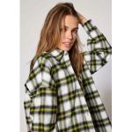 Reduzierte Bunte Karo Oversize ONLY Tunika-Blusen für Damen Größe XS für den für den Sommer 