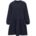 ONLY Kids Mädchen Kleid KOGMINDY L/S Frill Dress SWT (as3, Numeric, Numeric_152, Regular, Night Sky, 152)