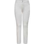 Weiße ONLY Slim Fit Jeans mit Reißverschluss aus Denim für Damen 