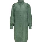 Reduzierte Grüne Langärmelige Unifarbene ONLY Winterkleider für Damen Größe M - versandkostenfrei 
