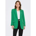 Grüne Unifarbene ONLY Noos Longblazer aus Polyester für Damen Größe XS 