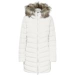 Weiße Gesteppte ONLY Stehkragen Damensteppmäntel & Damenpuffercoats aus Polyester Größe S für den für den Winter 