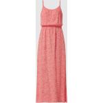 Rote ONLY Nova Maxi Nachhaltige Spaghettiträger-Kleider aus Polyester für Damen Größe S für den für den Sommer 