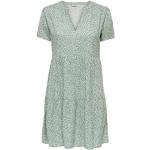 Pastellgrüne ONLY Mini Minikleider & kurze Kleider aus Viskose für Damen Größe S 
