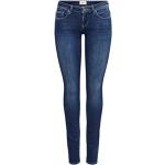 Dunkelblaue ONLY Coral Skinny Jeans aus Denim für Damen 