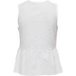 Weiße ONLY V-Ausschnitt Blusenshirts & Schlusen für Damen Größe XXL 