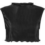 Schwarze ONLY Blusenshirts & Schlusen Cropped für Damen Größe 3 XL 