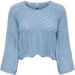 Blaue ONLY Nachhaltige Damensweatshirts Größe XS 