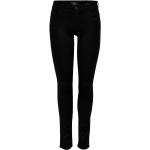 Schwarze ONLY Ultimate Skinny Jeans mit Reißverschluss aus Denim für Damen Größe XL - versandkostenfrei 