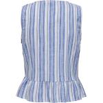 Blaue ONLY V-Ausschnitt Blusenshirts & Schlusen für Damen Größe XL 