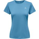 Blaue Sportliche ONLY Carmen T-Shirts aus Polyester für Damen Größe XL 