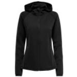 Schwarze Sportliche ONLY Hoody Zip Hoodies & Sweatjacken mit Reißverschluss aus Polyester mit Kapuze für Damen Größe XS 