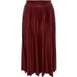 Reduzierte Bordeauxrote Unifarbene ONLY Anna Festliche Röcke aus Polyester für Damen Größe S 