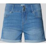 Blaue ONLY Carmen Jeans-Shorts aus Baumwollmischung für Damen Größe S für den für den Sommer 