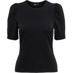 Reduzierte Schwarze ONLY T-Shirts für Damen Größe XL 