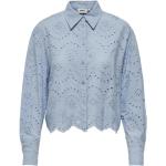Reduzierte Blaue ONLY Businesskleidung aus Baumwolle für Damen Größe L für den für den Frühling 