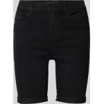 Schwarze ONLY Rain Jeans-Shorts aus Viskose für Damen Größe L für den für den Sommer 