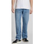 Blaue Loose Fit Only & Sons Wide Leg Jeans & Relaxed Fit Jeans aus Baumwolle für Herren Weite 32, Länge 32 