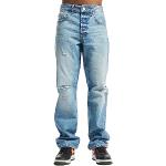 Reduzierte Hellblaue Loose Fit Only & Sons Stonewashed Jeans aus Baumwolle für Herren Weite 33 für den für den Sommer 