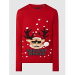 Only & Sons Pullover mit weihnachtlichem Motiv