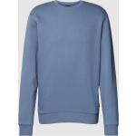 Blaue Unifarbene Only & Sons Herrensweatshirts aus Baumwollmischung Größe L 