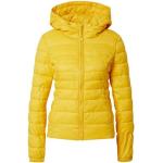 Reduzierte Gelbe Gesteppte Casual ONLY Winterjacken mit Reißverschluss aus Polyamid für Damen Größe XXS für den für den Winter 