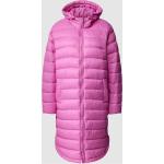 Reduzierte Pinke Gesteppte ONLY Melody Damensteppmäntel & Damenpuffercoats aus Nylon mit Kapuze Größe L für den für den Herbst 