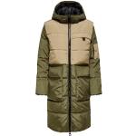Reduzierte Gesteppte ONLY Maxi Damensteppmäntel & Damenpuffercoats mit Kapuze Größe XS für den für den Herbst 