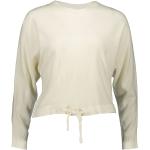 Reduzierte Beige Unifarbene ONLY Rundhals-Ausschnitt Damensweatshirts aus Acryl Cropped Größe M 