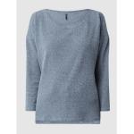 Reduzierte Hellblaue ONLY Alba Damensweatshirts aus Polyester Größe S 