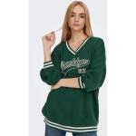 Grüne Oversize ONLY Damensweatshirts Größe XS 