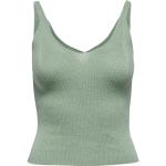 Grüne Unifarbene ONLY Sommermode aus Polyester für Damen Größe L für den für den Sommer 