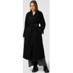 Schwarze ONLY April Trenchcoats mit Gürtel aus Polyester für Damen Größe L für den für den Herbst 