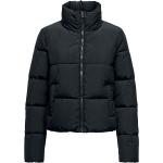 Only Winterjacke - ONLDolly Short Puffer Jacket - XS bis XL - für Damen - Größe XS - schwarz