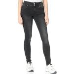 Reduzierte Schwarze ONLY Blush Bio Slim Fit Jeans aus Denim für Damen Größe S 