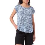 Reduzierte Indigofarbene Vintage Kurzärmelige ONLY Basic Rundhals-Ausschnitt T-Shirts für Damen Größe XS 