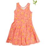 Reduzierte Orange Bambi Bio V-Ausschnitt Kinderkleider aus Baumwolle für Mädchen Größe 110 