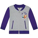 Graue ONOMATO PAW Patrol Skye College Jacken für Kinder & Baseball Jacken für Kinder mit Reißverschluss aus Baumwolle für Mädchen Größe 110 