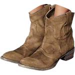 Braune Cowboy-Boots & Cowboystiefeletten für Damen Größe 38 