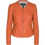 Orange ONSTAGE Übergangsjacken mit Reißverschluss für Damen Größe S für den für den Herbst 